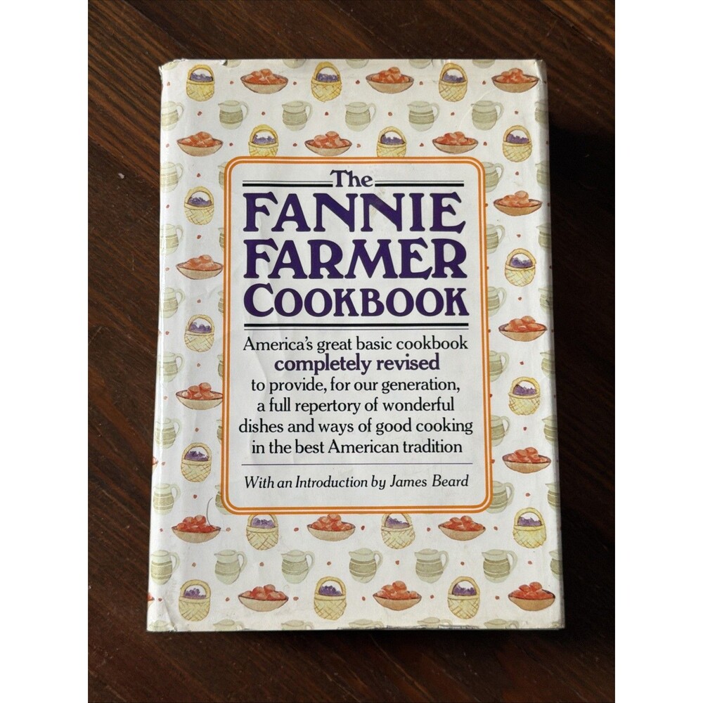 The Fannie Farmer Cookbook 1979 Vintage Hardcover 12th Edition